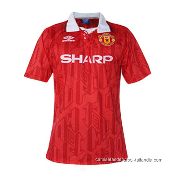 1ª Camiseta Manchester United Retro 1992-1993 - Haga un click en la imagen para cerrar